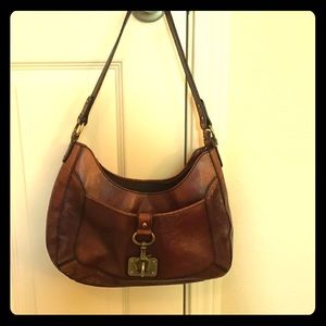 Vintage Etienne Aigner Leather Shoulder Bag